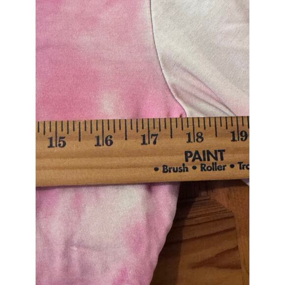 Philosophy Di Lorenzo Serafini Pink White Tie Dye Cropped Polo Top - Picture 4 of 9